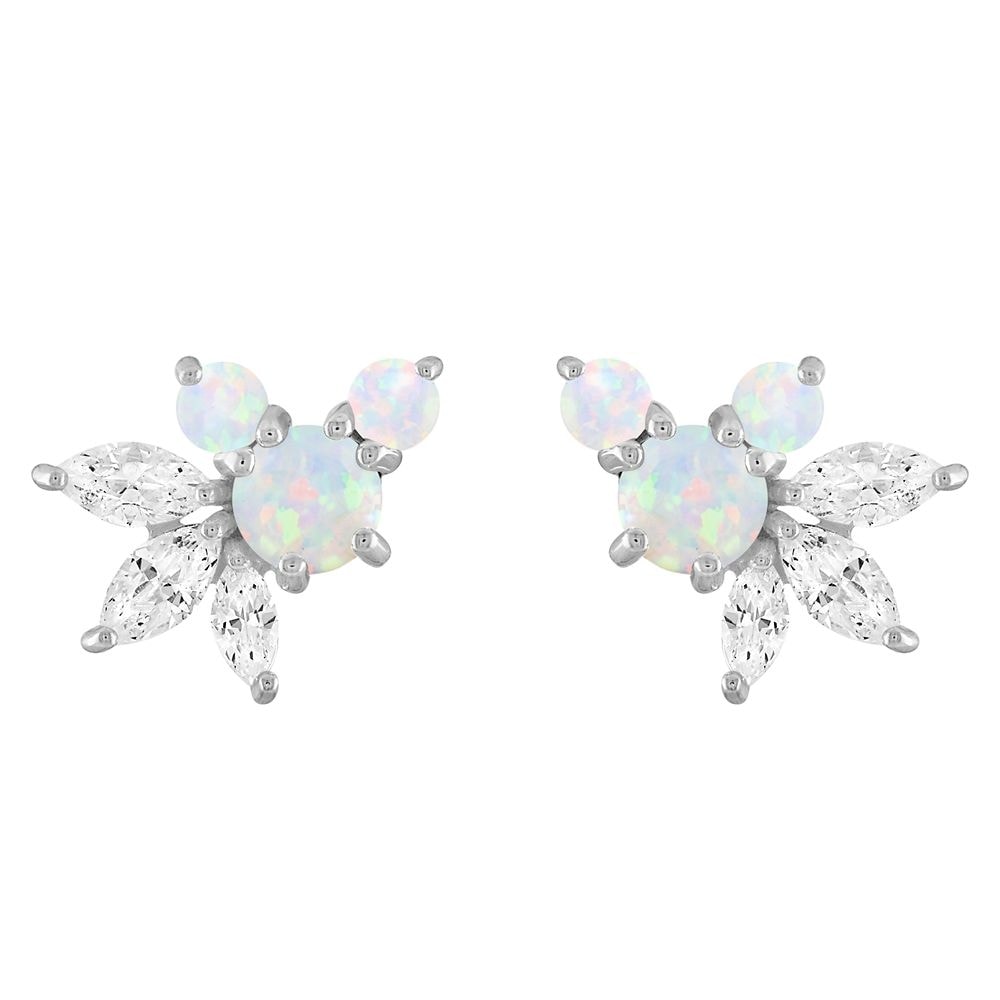 レベッカフックミッキーマウス合成オパールアイコンピアス Rebecca Hook