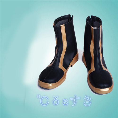 【短納期】刀剣乱舞 粟田口 あわたぐち 一期一振 いちごひとふ コスプレブーツ 靴 コスプレシューズ イベント ハロウイン パーティー 仮装