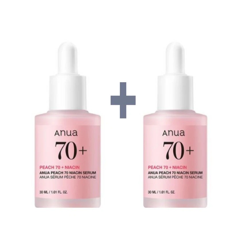 桃 70 ナイアシンアミド セラム 30ml 2個入