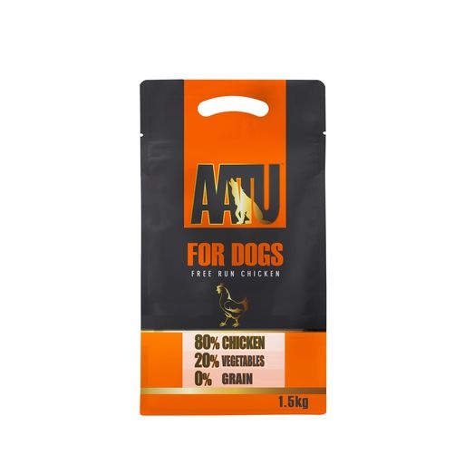 AATU(アートゥー) ドッグ ドライ チキン グレインフリー(穀物不使用) 1.5KG 全犬種成犬用