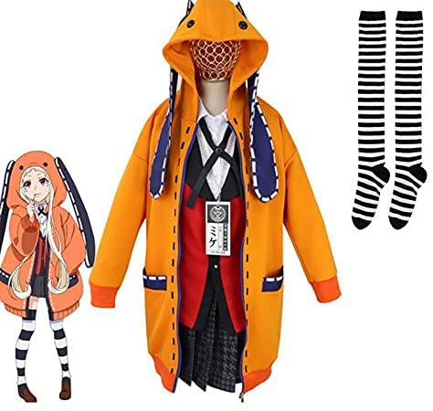 賭ケグルイ黄泉月るな コスプレ衣装 イベント仮装 コスチューム 7点セット黄泉月るな衣装 アニメ衣装