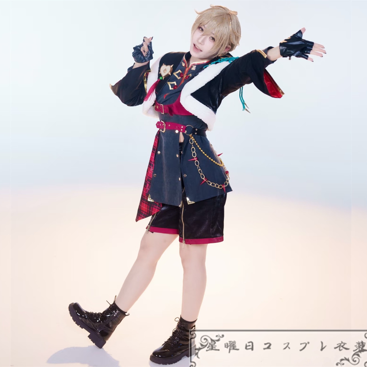 あんさんぶるスターズ Ra*bits OVER飛び越せHRCN! 仁兎なずな 真白友也 天満光 紫之創 コスプレ衣装 コスチューム