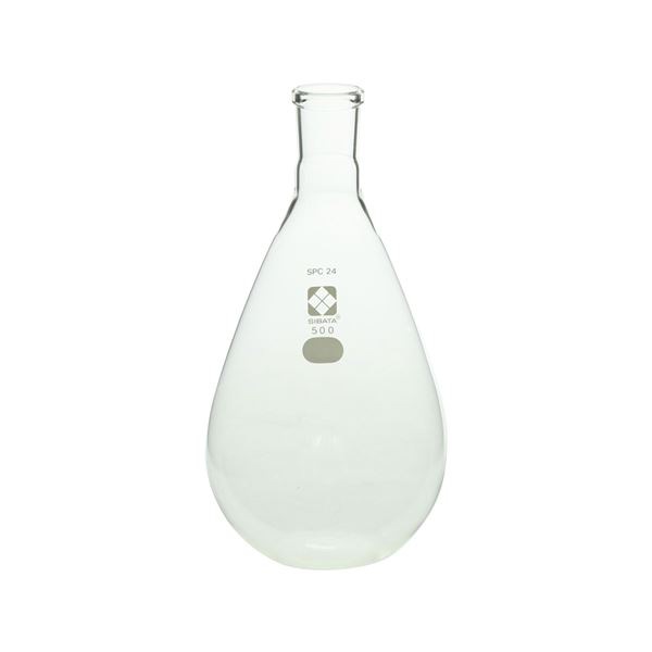 SPC平底なす形フラスコ 500mL (035120-24500)