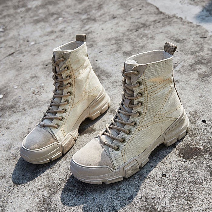 ショートブーツ レディース ワークブーツ ローヒール 厚底 シューズ 靴 無地 カジュアルシューズ