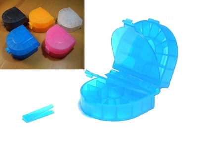 他サイト： nomnom(ノムノム) 乳歯ケース【乳歯のお部屋2】ブルーの商品画像