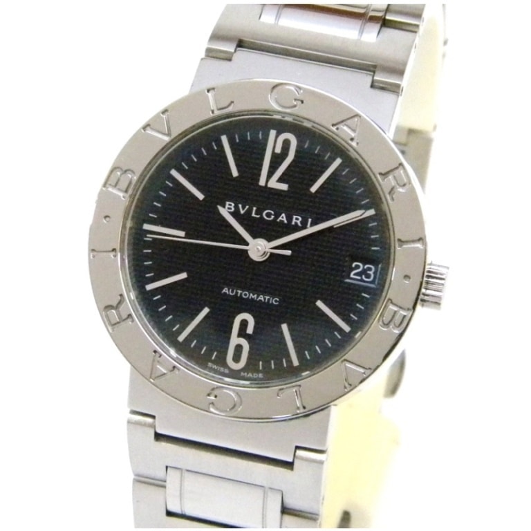 ﾌﾞﾙｶﾞﾘ 自動巻き BB33SS AUTO 黒文字盤 ｽﾃﾝﾚｽｽﾁｰﾙ 【中古】(45629)