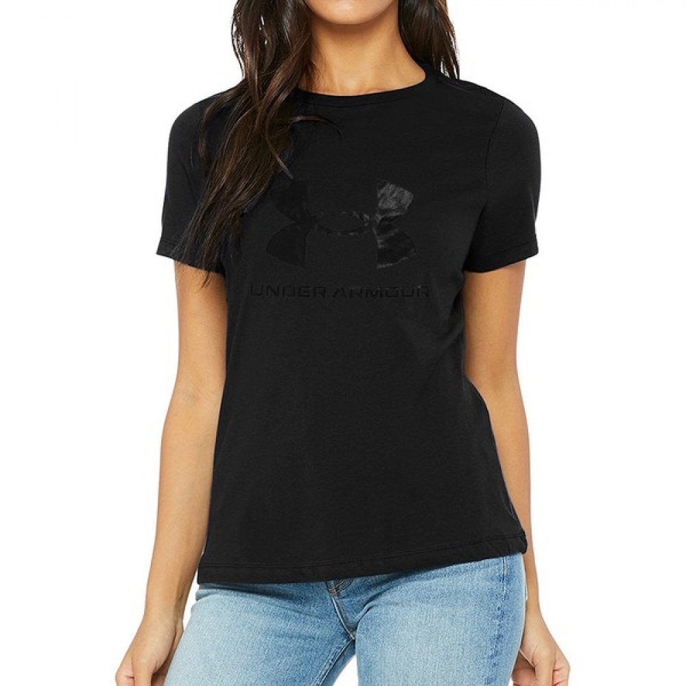 [アンダーアーマー] アンダーアーマー UA スポーツスタイルグラフィックトリプルブラック 1356305-002