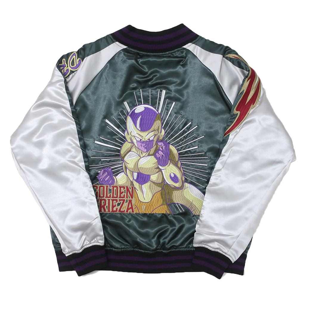 ドラゴンボール超 スカジャン アウター ゴールデンフリーザ アニメキャラクター グッズ