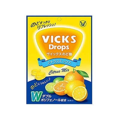 他サイト： ヴィックスのど飴 シトラスミックス 70g 大正製薬の商品画像