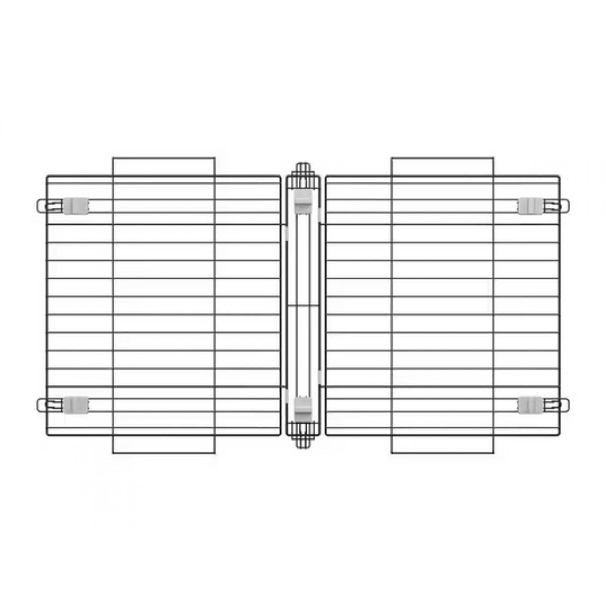 アイリスオーヤマ ウッディシステムサークル用屋根 SWS-1200Y アッシュグレー　小型犬・中型犬用 ペットケージ ゲージ犬 簡単組立