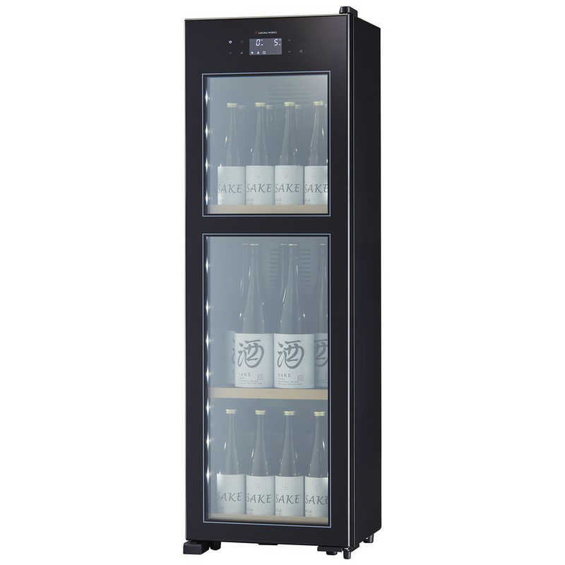 さくら製作所　低温冷蔵クーラー ZERO CHILLED 20本 右開き　OSK20-B ブラック（標準設置無料）