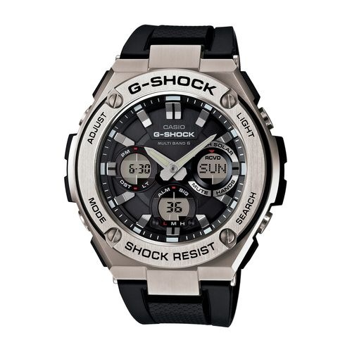 カシオ 【国内正規品】G-SHOCK(ジーショック) G-STEEL Gショック ソーラー電波時計　メンズタイプ GST-W110-1AJF