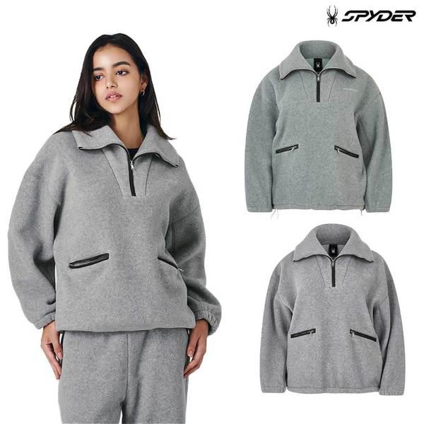 [] 女性用ポーラーフリースハーフジップ SPJWCNRL358W