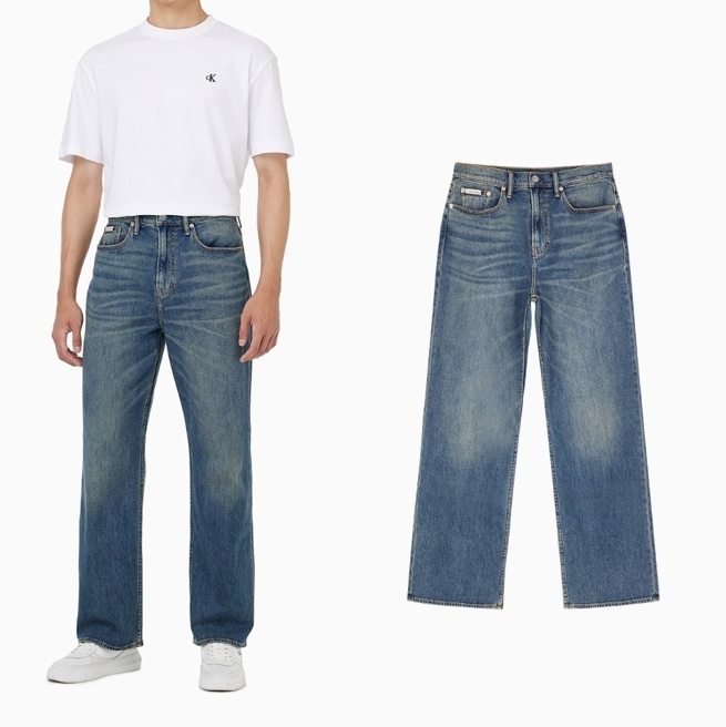 90s Wide Fit Vintage Jeans( J327355-1A4 )