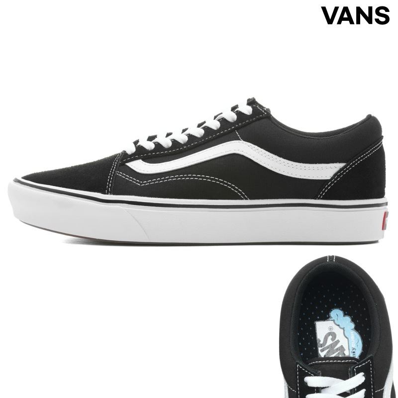 [VANS] スニーカー オールド スクール ComfyCush Old Skool black/true white