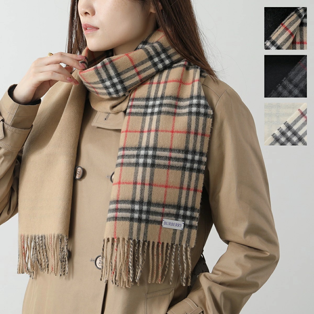 BURBERRY バーバリー マフラー MU VINTAGE CHECK SLD CS 8074674 8074675 8073525 8082480 レディース リバーシブル バーバリーチェック カ 55,606円