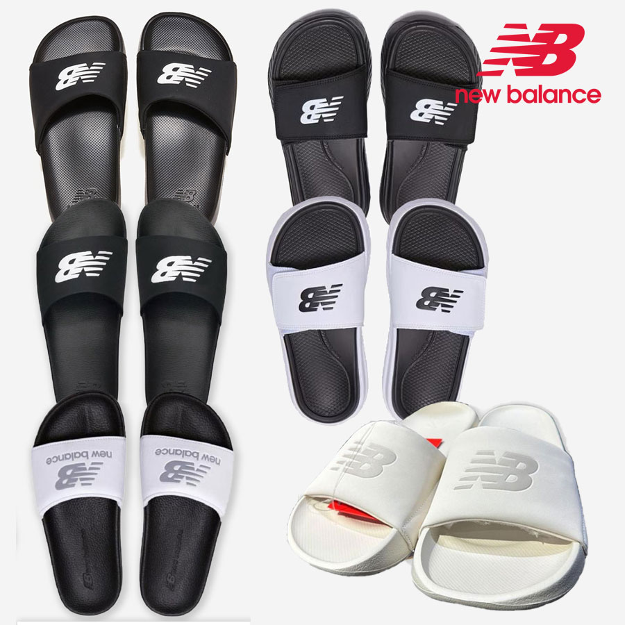 [韓国正規品] NBクッショニングスライド スリッパ SD1501 SD6301 SD1101 夏サンダル 男女共用 ブラック ホワイト