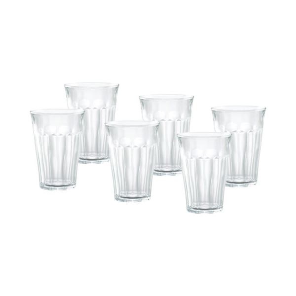 （まとめ） デュラレックス ピカルディー 360ml クリア 1セット（6個） [x5セット]