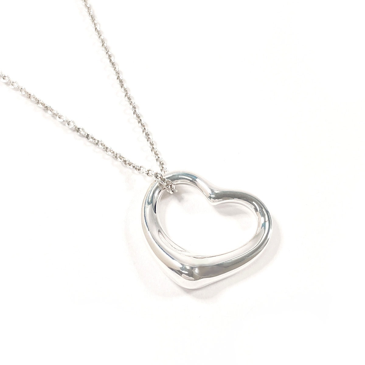 オープンハート エルサペレッティ ネックレス シルバー シルバー925 レディース