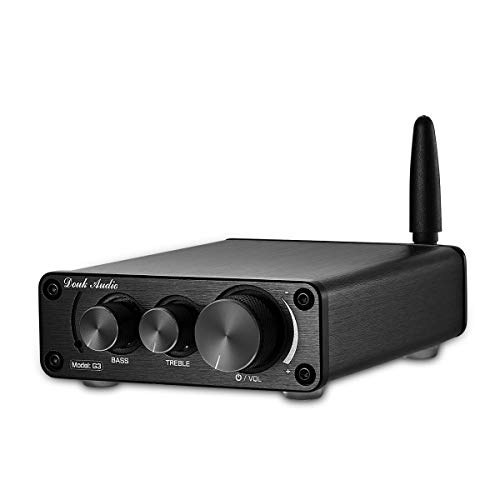 DOUK AUDIO G3 Mini TPA3116 Bluetooth HiFi パワーアンプ ステレオホームオーディオアンプ 高低音コントロール