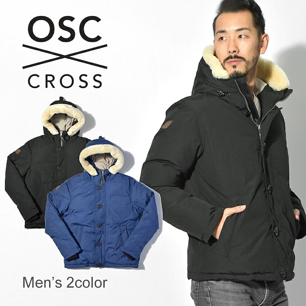 試着のみ】OSC CROSS BEAUMONT ダウンジャケット 紺色 S - ジャケット ...