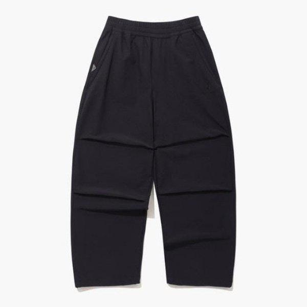 M パンツ UQC QP423CPTO2-BLK 若干起毛 パラシュートパンツ / BLACK