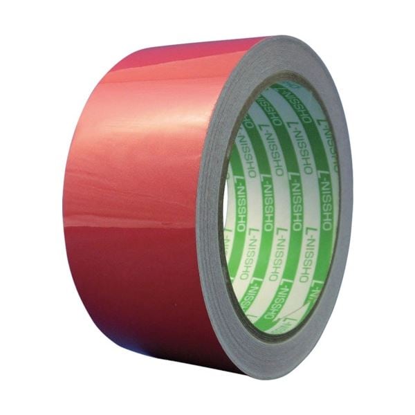 日東エルマテリアル 再帰反射テープ 75mmx10m レッド HT-75R 1巻 6,513円