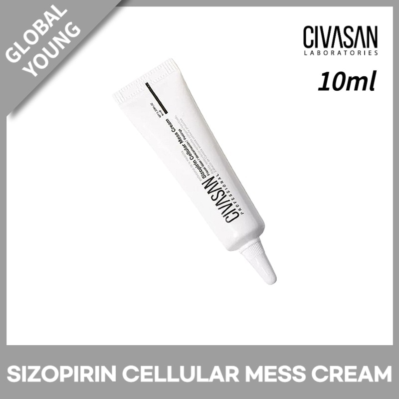 【小容量】シゾピリン　セルラー　メスクリーム 10ml 鎮静クリーム / 皮膚科施術後ホームケア/敏感肌　ダメージケア　肌ケア　乾燥緩和　ニキビケア　肌回復　コラーゲン　タンパク質　韓国コスメ