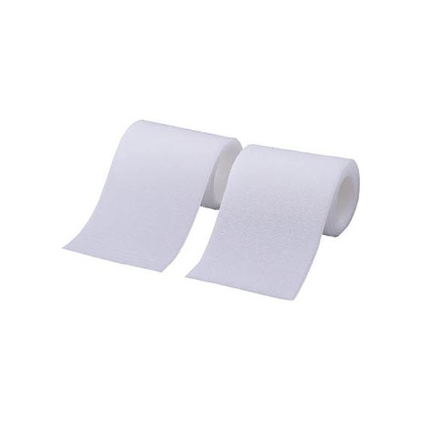 （まとめ）マジックテープ 縫製タイプ 50mmx1m 白 TMSH-501-W 1セット[x3]