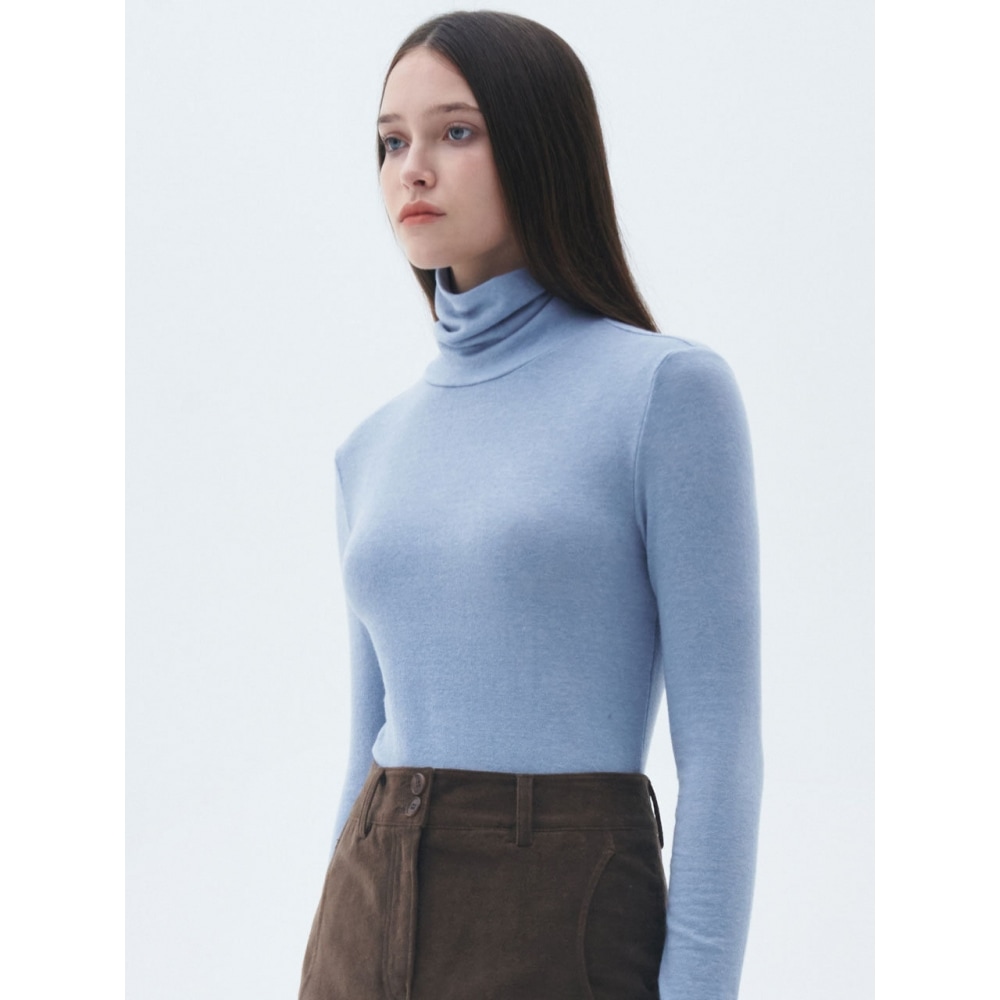 CITYBREEZE ウルテンセル タートルネック Tシャツ SKY BLUE