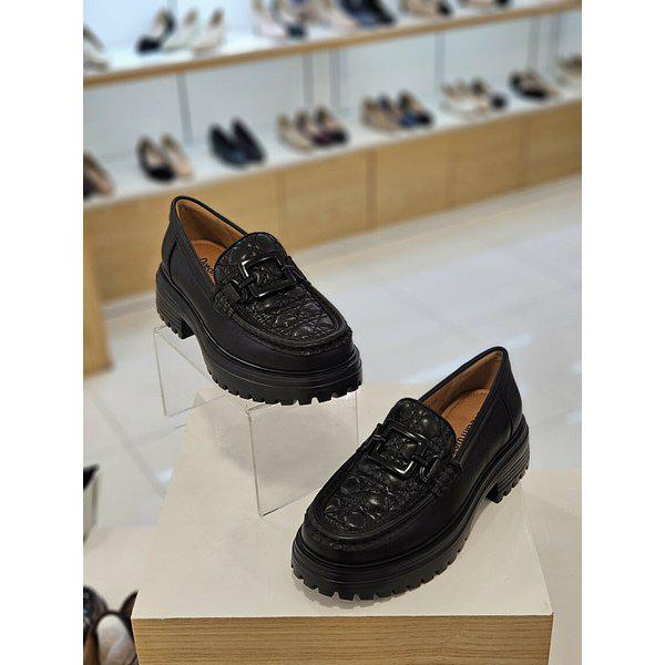 [] 女性チャンキー装飾ローファー 612439008 (P003450301)