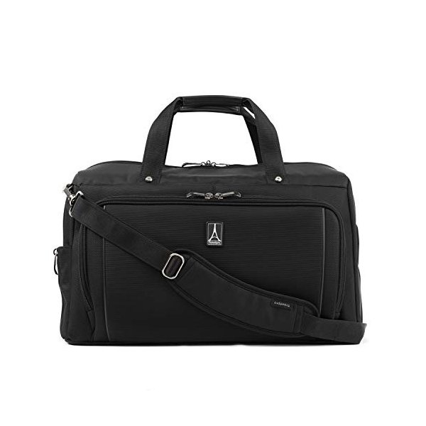 Travelpro Crew Versapack-Weekender Carry-on Suiter Duffel Bag， Jet Black， One Size 並行輸入品