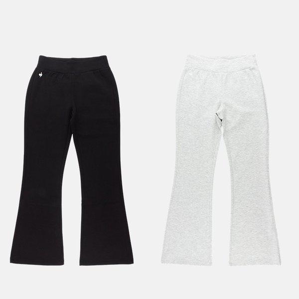 女性スリムフィット ダブルテンション ブーツカットパンツ QP322OFP73