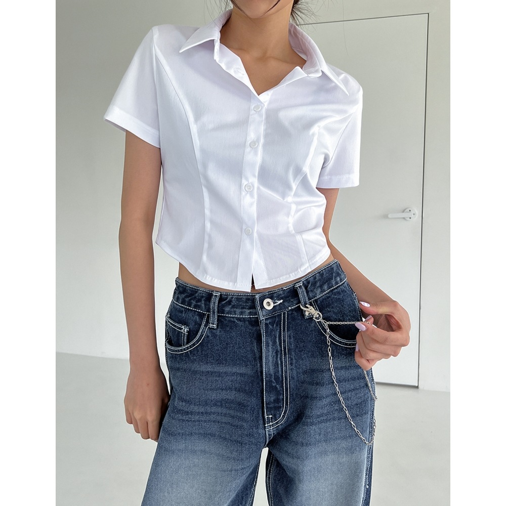 ブラックアップ [20,000部販売] [MADE] シャーケンベーシックショートスリーブシャツ（2タイプ）