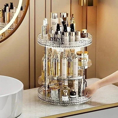 化粧品 収納ボックス デスクトップ仕上げ 化粧台 口紅 スキンケア製品 コスメボックス 大容量 コスメ収納ボックス デスクトップ ジュエリー