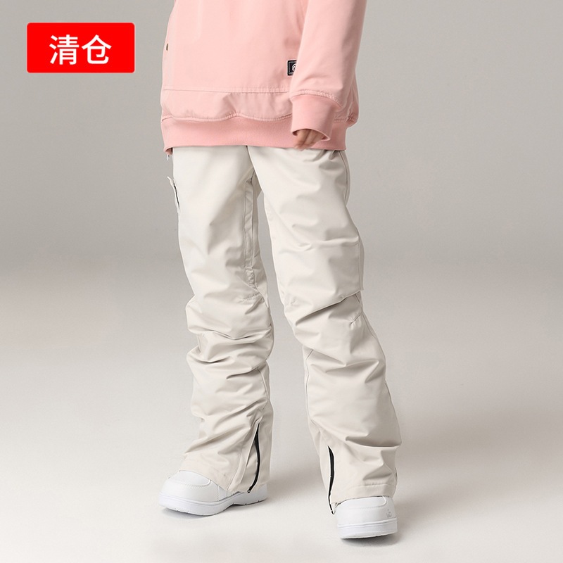 スノーボード スキー スキーウェア スキー ウィンタースポーツ スキーウェア スキー レディースウェア メンズ21新作ゆったり作業着 グラデーションカラー スノーボードパンツ レディース スキー