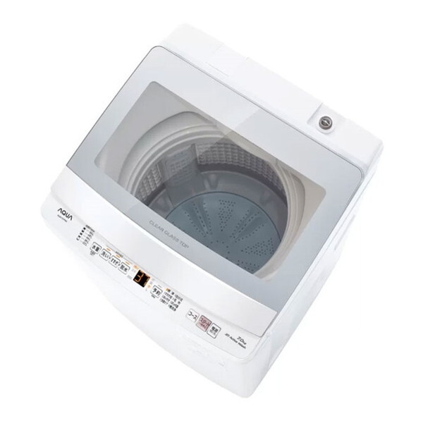 洗濯機 7kg AQW-S7P-W ホワイト