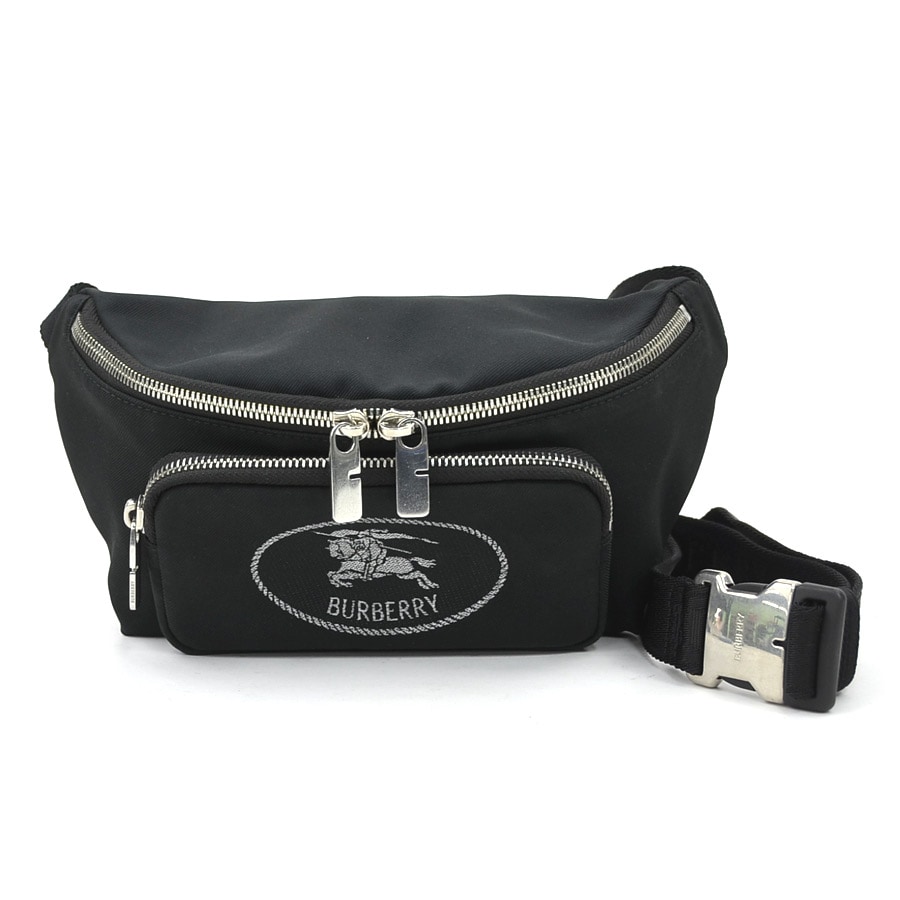 バーバリー BURBERRY ウエストバッグ ナイロンキャンバス ブラック ユニセックス h31534g