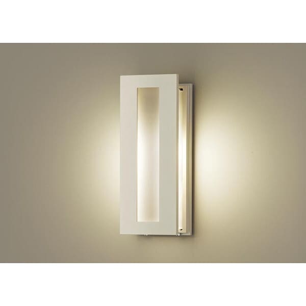 LGW85075YU プラチナメタリック/乳白 洋風LEDポーチライト (電球色)