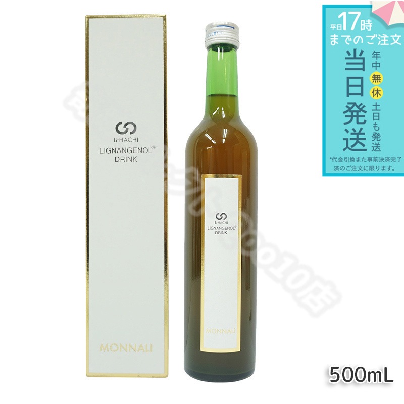 モナリ B-HACHI リグナンジェノールドリンク 500ml MONNALI もなり