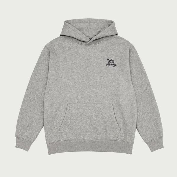 HANG TEN TEENS 椿01 バック ブラシ フロント スモール バック ビッグ パーカー_グレー 14540-031-80 (S42509195)