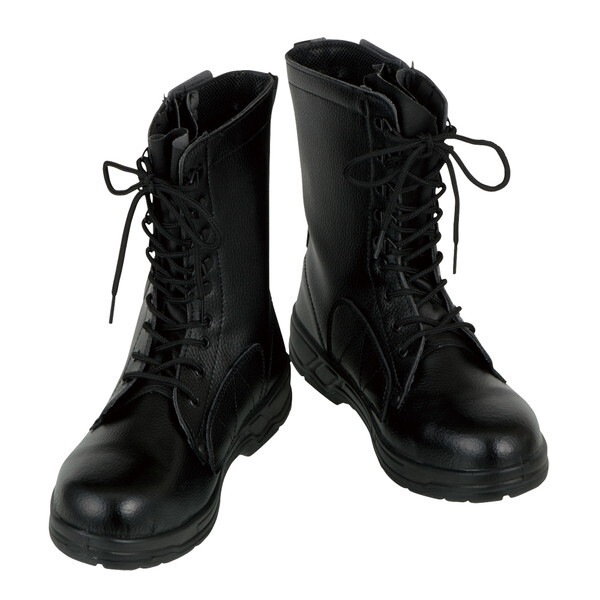 コーコス ZA-815 長編みセーフティーブーツ ブラック 24.5