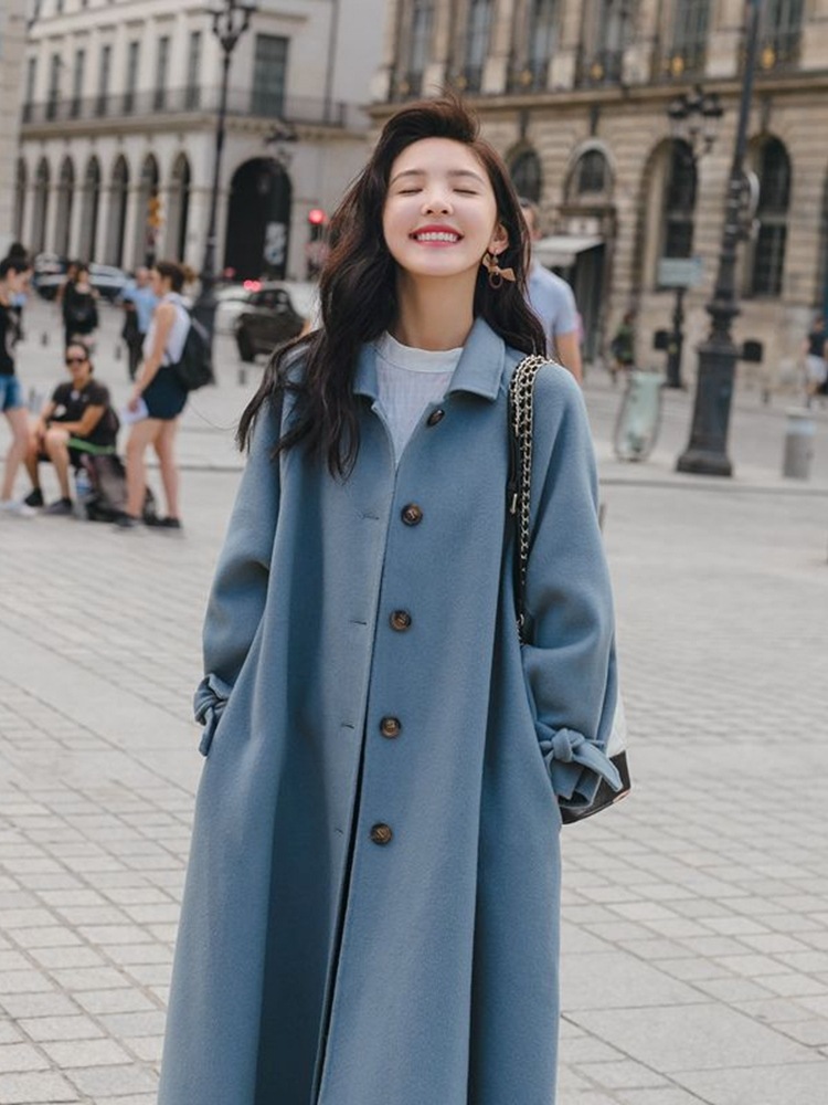 アウター コート ジャケット シャンパー 上着 ロングコート トレンチコート 膝下 ロング ロング丈 7分丈 ミディアム丈 袖あり 長袖 襟付き ストレート ベルト ウエストマーク ウエストリボン