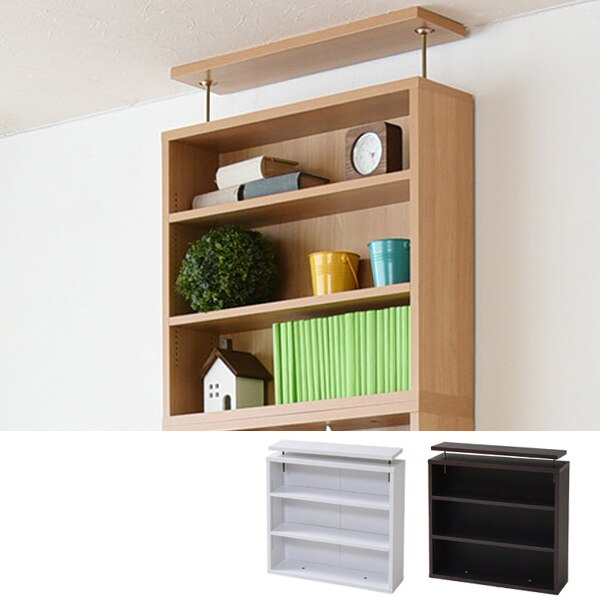 専用上置き棚 1cmピッチ 薄型 ブックシェルフ用 幅60cm