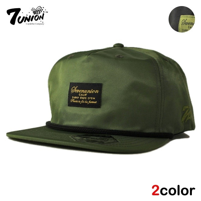 セブンユニオン スナップバックキャップ 帽子 メンズ レディース フリーサイズ