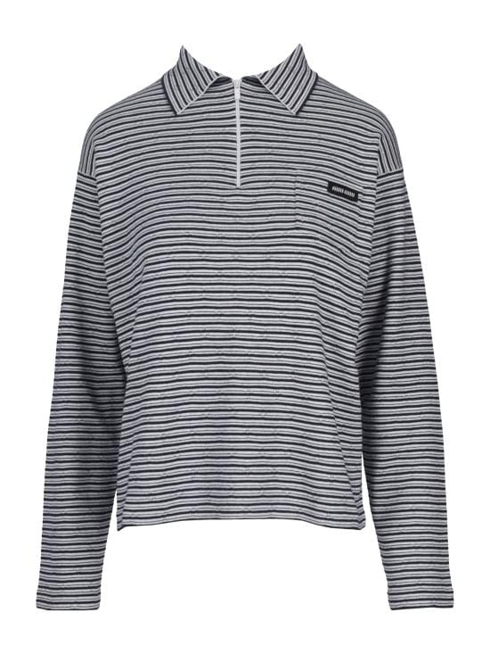 MIU MIU Women Sweater MML06PSOOO195I F0UB0 BIANCO BLU
