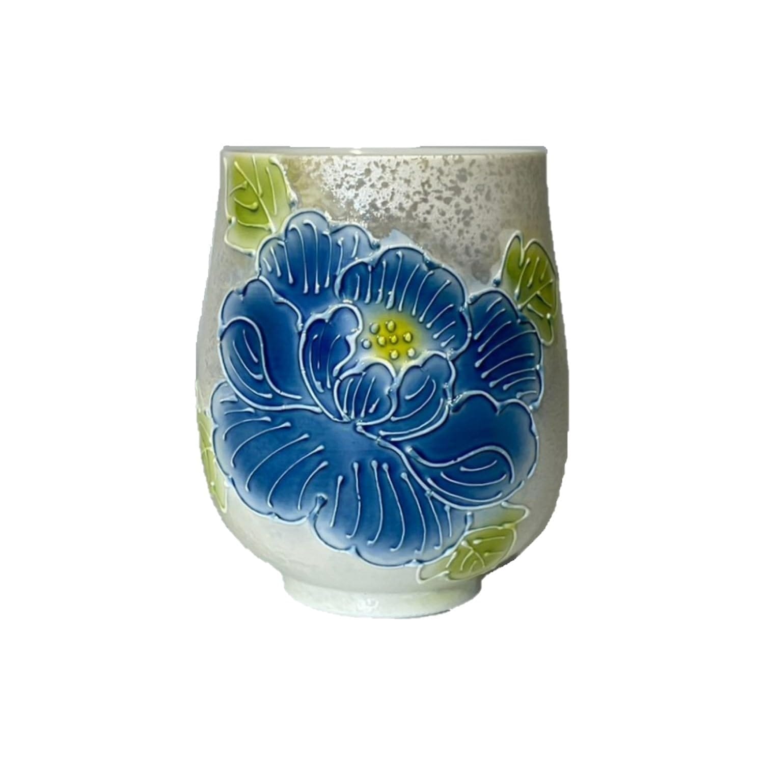 文山窯 ラスター牡丹 湯呑（大）