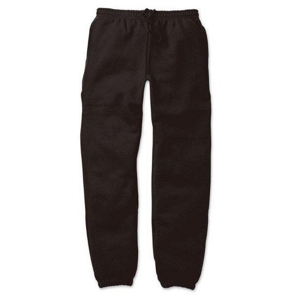 12.4ｏｚヘビーウェイト裏起毛パンツ 7211 ブラック XXXLサイズ