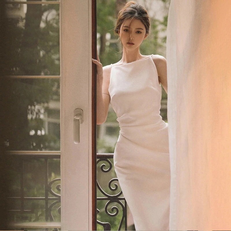 キャミワンピース 新作！イブニングドレス気質ドレススカート着やせ大人気ワンピース 高級感 結婚式OL正式な場合礼装 セレブドレス 3色 福袋セット アップ 5,478円
