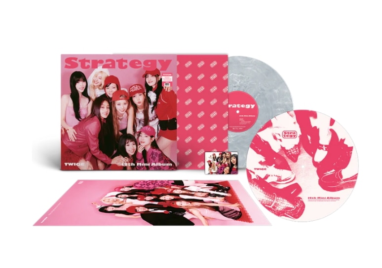 (未開封新品) TWICE STRATEGY (Sugar Frost Vinyl) ストラッジバイニールLPアルバム CDアルバム
